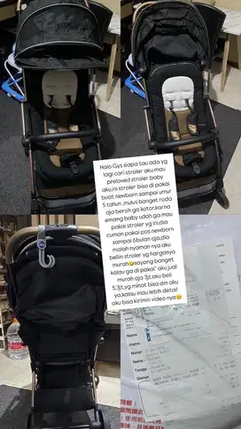 Di jual stroler merk chicco beli 5,4jt