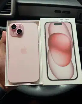 iPhone 15 128gb Pink iBox / Mulus Like new / Fullset ori / Resmi 128