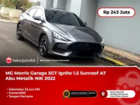 MG Morris Garage 5 GT 5GT Ignite 1.5   AT Abu NIK 2022/2023