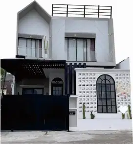 Rumah Modern Minimalis (On Progress) di Jl. Karah Jambangan Surabaya