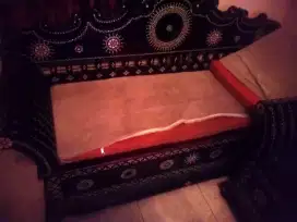 Dijual cepat kursi + Meja Tamu Jati (BU)