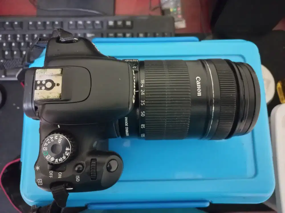 Kamera Canon 550D Lensa Sapujagad Canon 18-135 mm