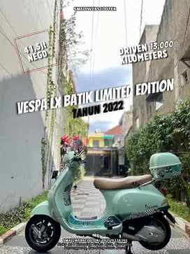 Vespa LX Batik Limited Edition
