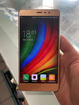 Xiaomi Note 3 Pro LTE 2/16GB Second Ex Resmi Normal Pemakaian