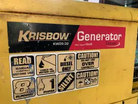 GENSET KRISBOW 5 kVA