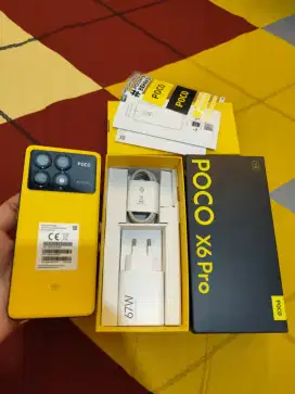 Poco X6 Pro Ram 12/512GB Lengkap semua, No minus , barang mulus
