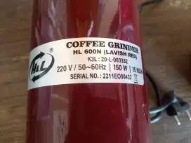 Coffee grinder HL 600 N
