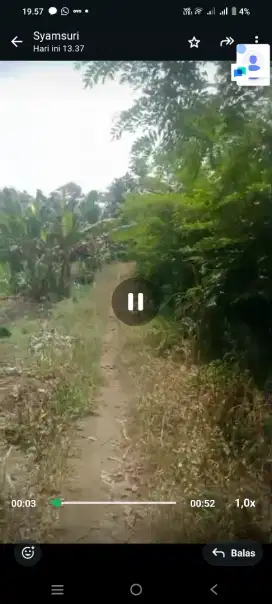 Lahan kebon siap akses mobil view bogor jakarta gn salak