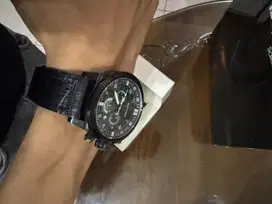 Jam Tangan Pria Rhytm SI1602L orginal - Chronograph Japan Movement