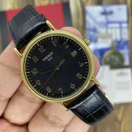 Tissot Carson 18k Yellow Gold 750 Dial Black 40mm