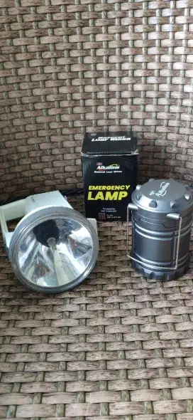 Emergency lamp, senter