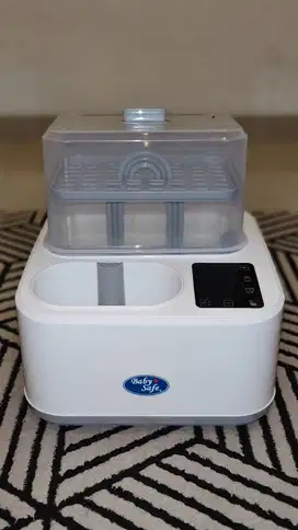 BABY SAFE - STERIL BOTOL + PENGHANGAT ASI (2 IN 1)