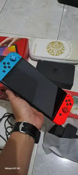 nintendo switch oled ofw bisa tt/bt