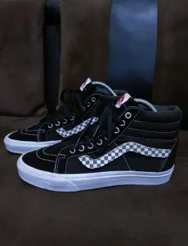 vans sk8 checkerboard velcro sz 41