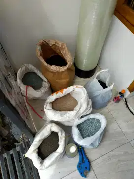 Ganti media filter air