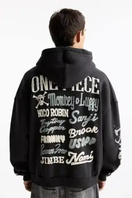 Jacket Hoodie Pull and Bear X One piece