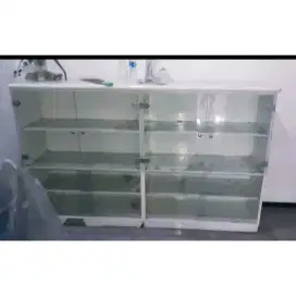 JUAL LEMARI DISPLAY KACA MURAH