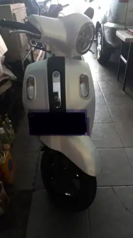 Yamaha Fazzio putih Lux 2023 Tangan Pertama