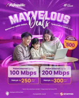 MyRepublic Internet Wifi Cepat Dan Hemat Jabodetabek