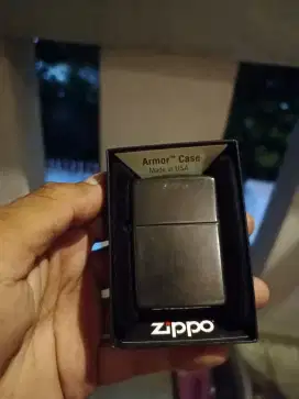 Zippo Armor Original Antique Silver