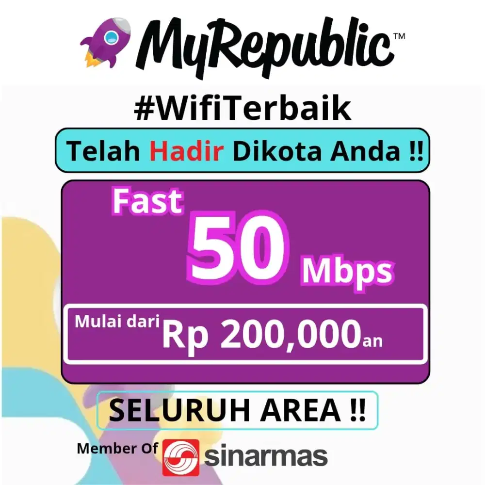 MyRepublic Wifi Internet Cepat & Hemat
