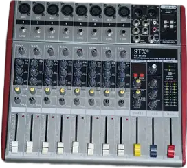 Mixer STX 8 dan Headphone ISK