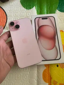 iphone 15 pink 128gb ibox 2 minggu pakai promo murah