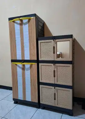 Paket lemari plastik murah