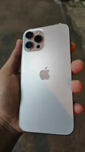 Iphone 12 pro max 128Gb ibox warna gold