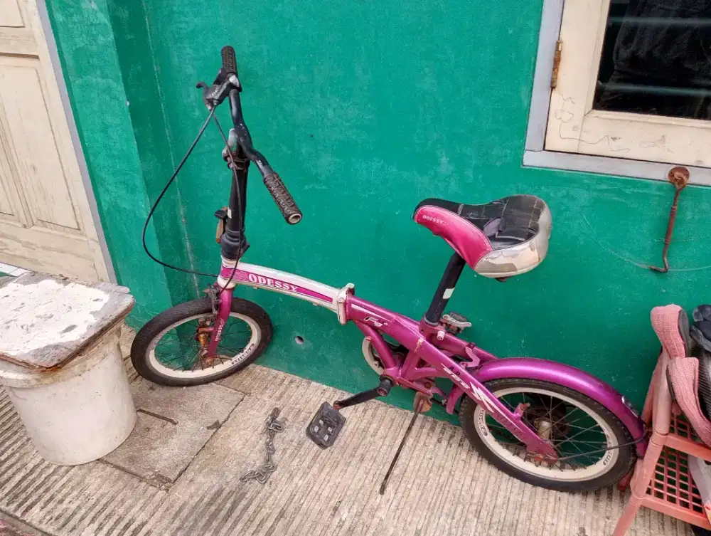 Folding bike layak pakai