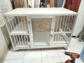 Kandang kucing alumunium