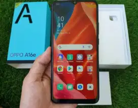 Oppo A16e Ram 3+1/32.mulus,lengkap.