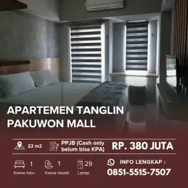 TANGLIN TERMURAH ‼️ Apartemen Pakuwon Mall Studio Siap Huni