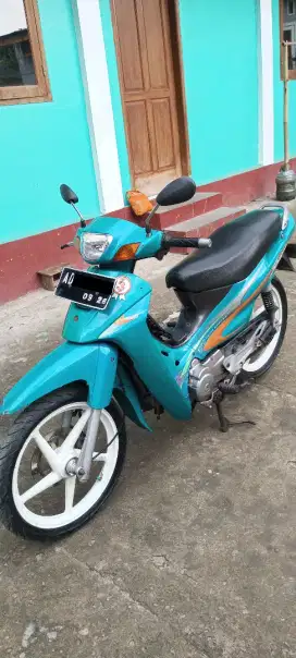 Shogun R 110 2001 hijau tosca istimewa