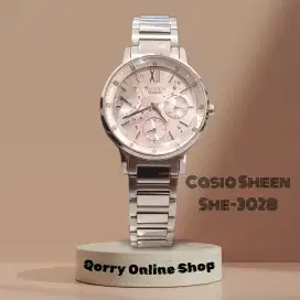 Jam Tangan Wanita Casio Sheen She-3028 original