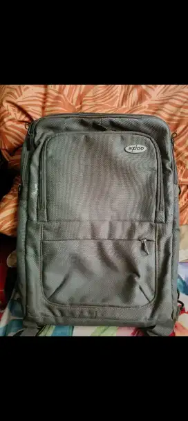 Dijual Tas Ransel Laptop Ex Axioo siap pakai