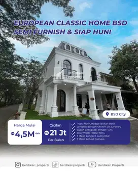 TURUN HARGA RUMAH BRAND NEW VANYA PARK BSD