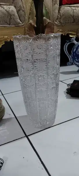 Vas bohemia ukuran 25cm