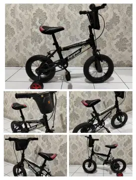 Sepeda BMX anak ukuran 12 untuk usia 3-4 tahun