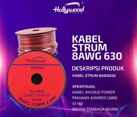 Kabel strum audio Hollywood Hw630