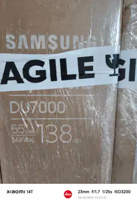 Samsung Smart TV 55DU7000 Garansi Resmi