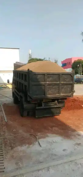 Pasir bangunan isi 7 kubik full padat