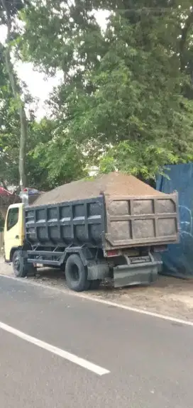 Pasir bangunan isi 7 kubik full padat