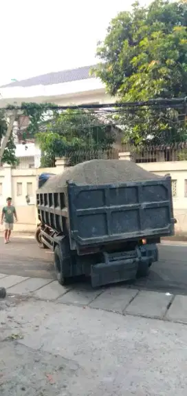 Pasir bangunan isi 7kubik full padat