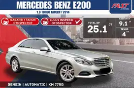 MERCEDES BENZ E200 2014 FACELIFT LOW KM.77RB & PAJAK PANJANG #F1ST