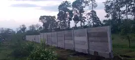pagar taman / pagar beton