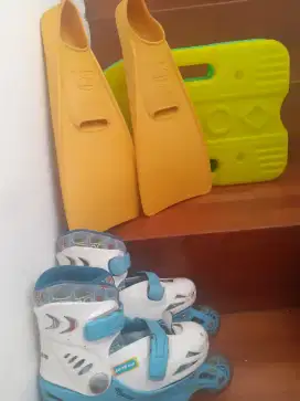 Sepatu Roda & alat renang