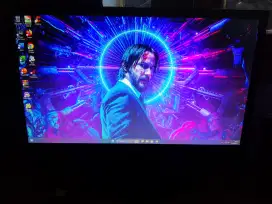 Monitor LED Full HD merk LG 22 inch mulus tanpa minus