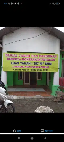 Dijual rumah,sertifikat hak milik