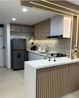 Kitchen set minimalis HPL